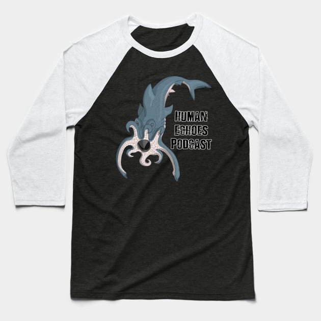 The Octoshark Baseball T-Shirt by humanechoes